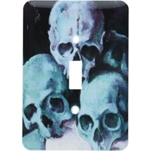 3dRose lsp467451 Pirámide de calaveras Halloween_1