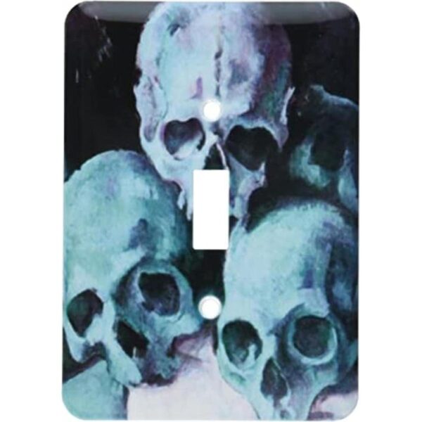 3dRose lsp467451 Pirámide de calaveras Halloween_1