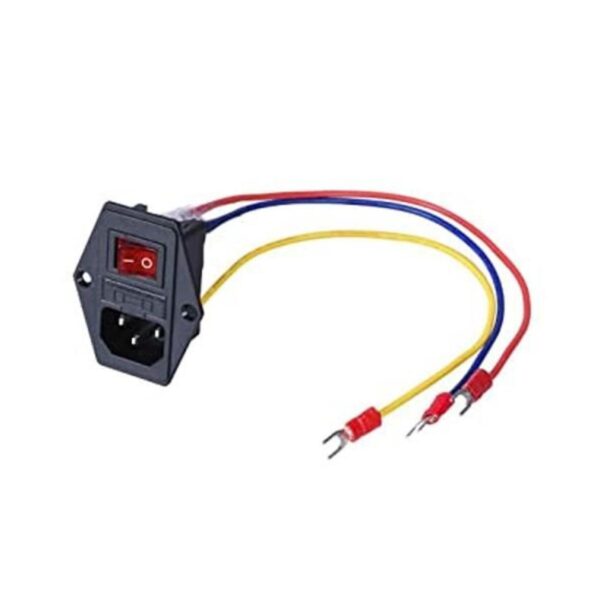 3Dman Interruptor basculante de 15A 250V Enchufe de módulo_1
