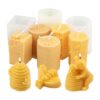 Molde de vela de abeja 3D vela de panal molde de_3
