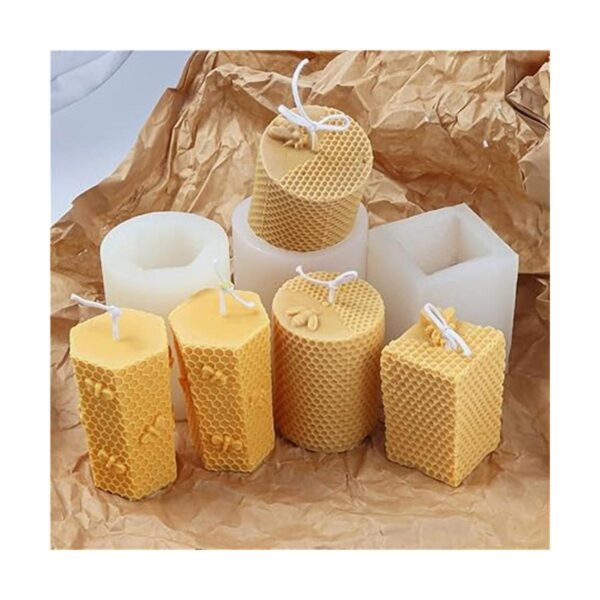 Molde de vela de abeja 3D vela de panal molde de_6