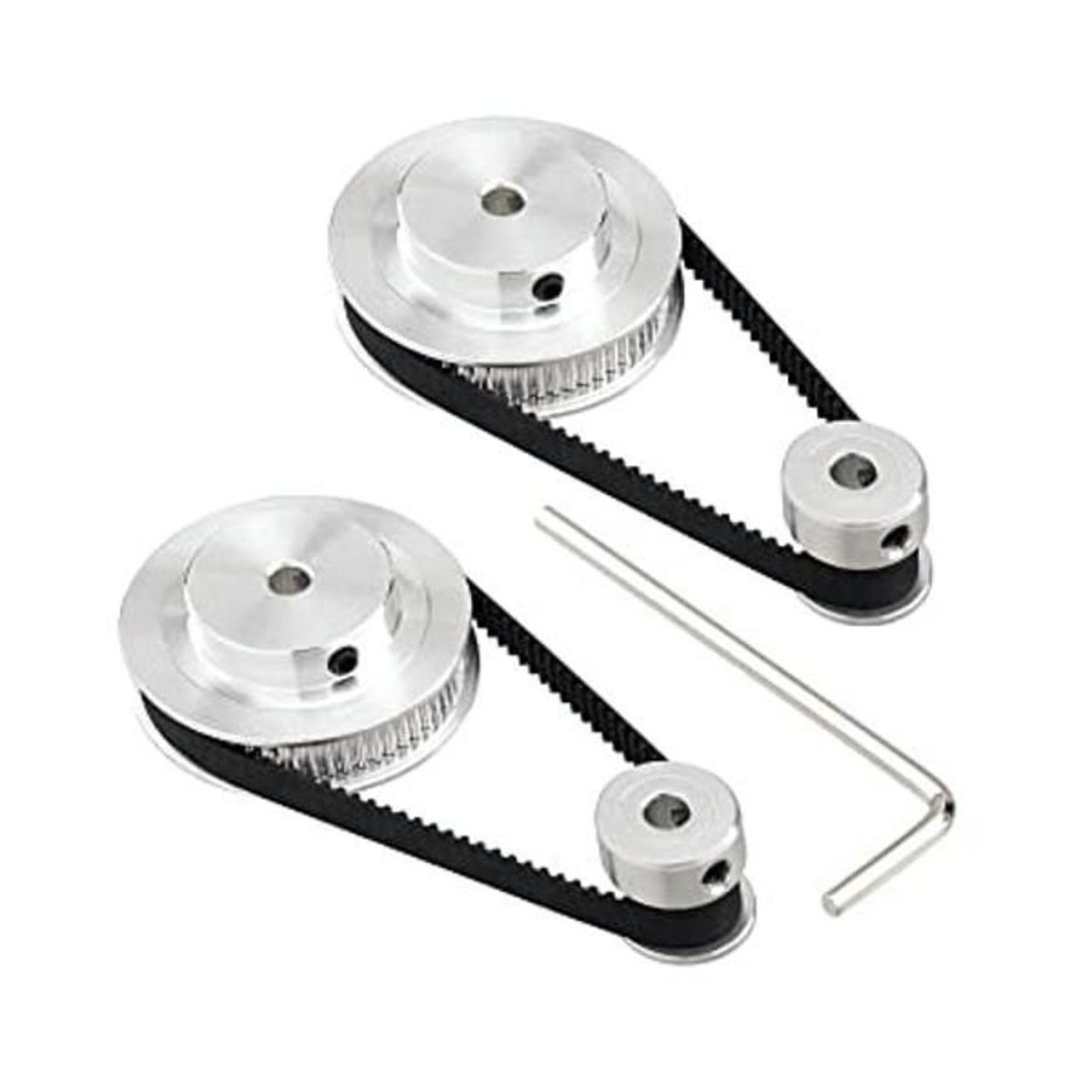 3Dman 2 Kit 2GT Polea de distribución de aluminio de 20 y