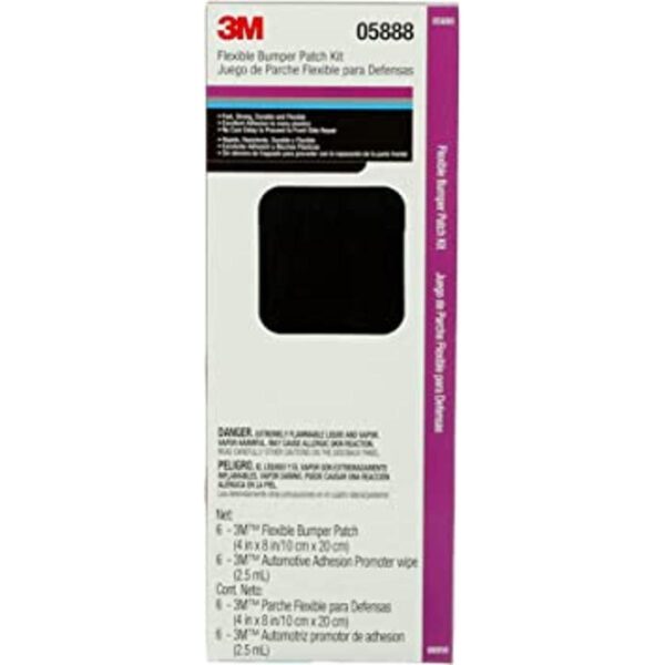 3M Kit de parche de parachoques flexible 05888 negro 4_1