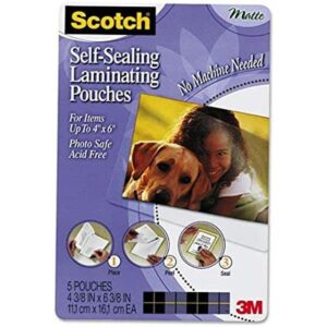 3 M Laminating Pouches 4 x 6 5 por paquete_1