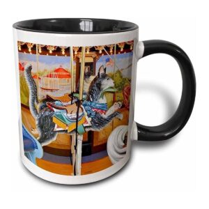 3dRose mug618484 Picture of Carousel Using Cats Not_1