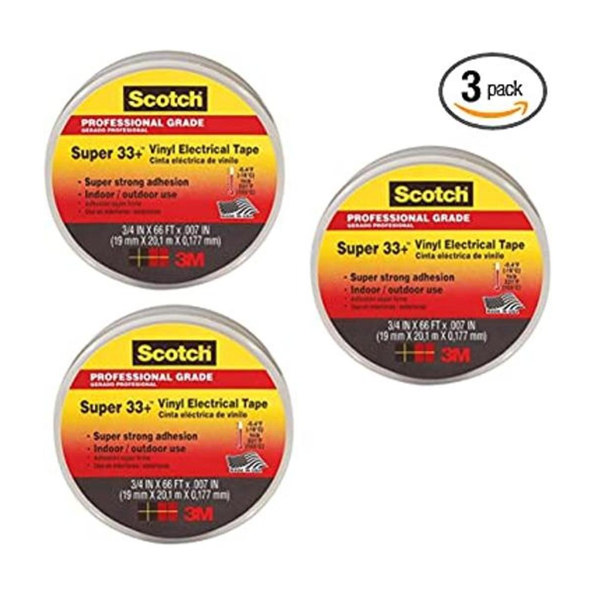 Scotch Super 33 cinta eléctrica de vinilo