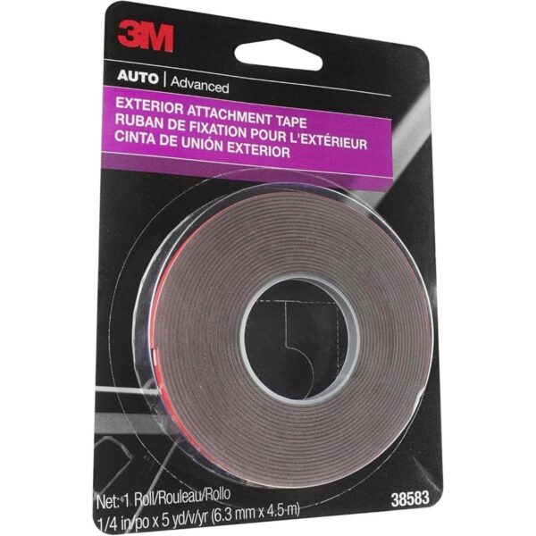 Cinta de fijación exterior 3M 38583 de 0.25 in x 15 ft_1