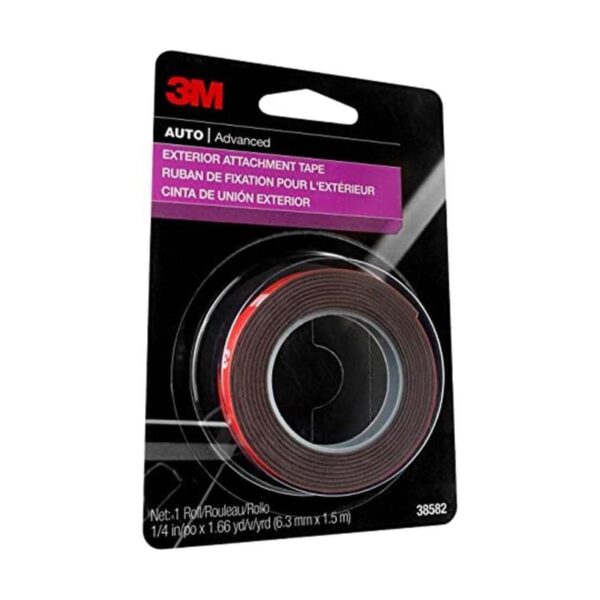 Cinta de fijación exterior 3M 38582 de 0.25 in x 5 ft_1