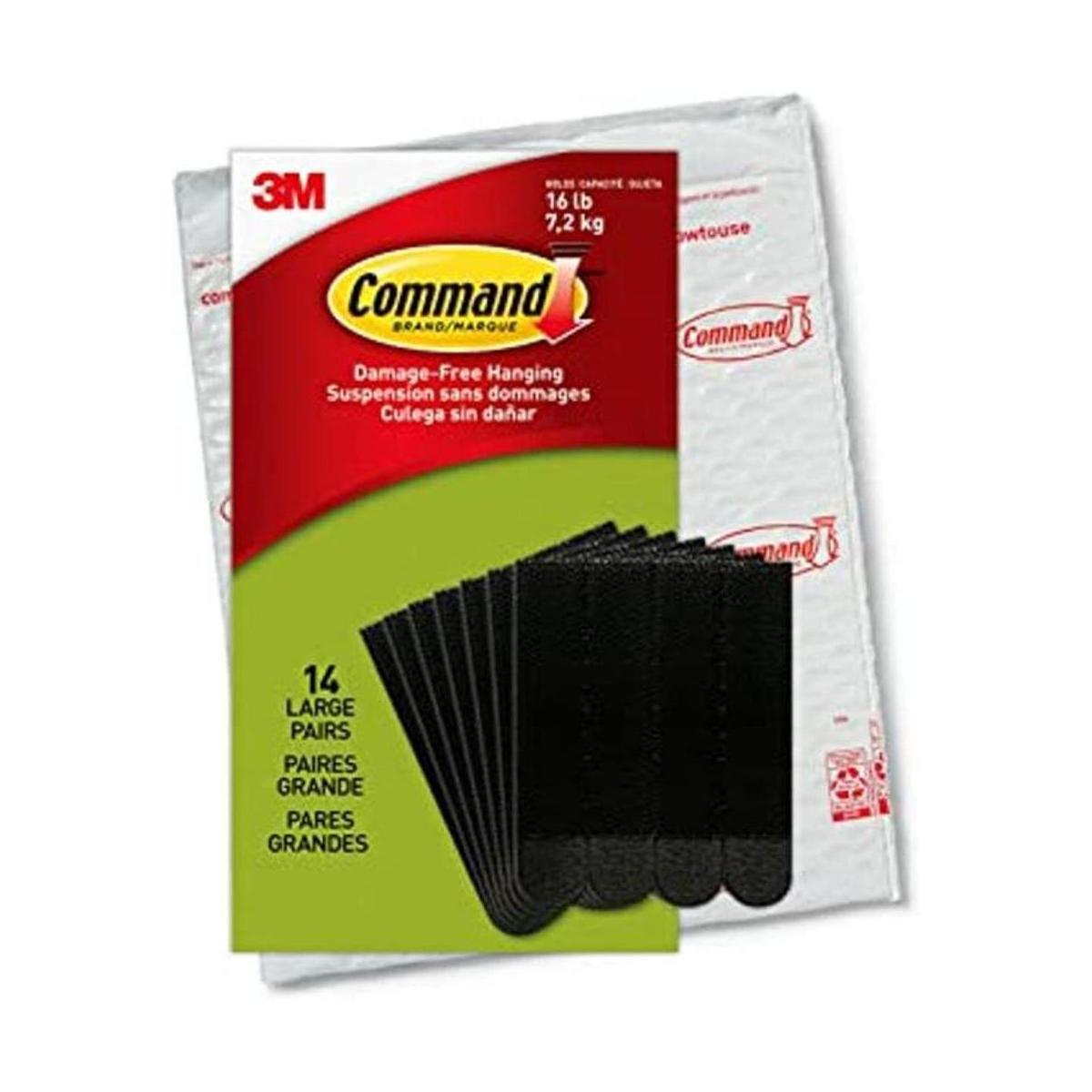 Command PH206BLK14NA Tiras colgantes de imagen trabajo