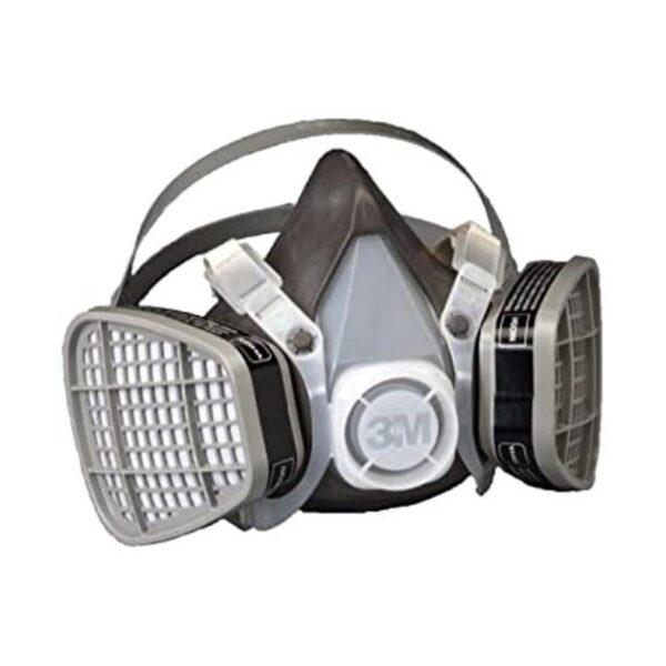 Mascarilla de respiración de medio rostro 3M desechable_1