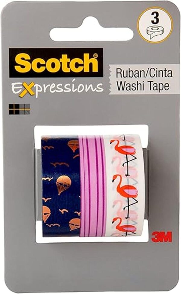 Scotch Expressions Cinta adhesiva 3 unidades_1