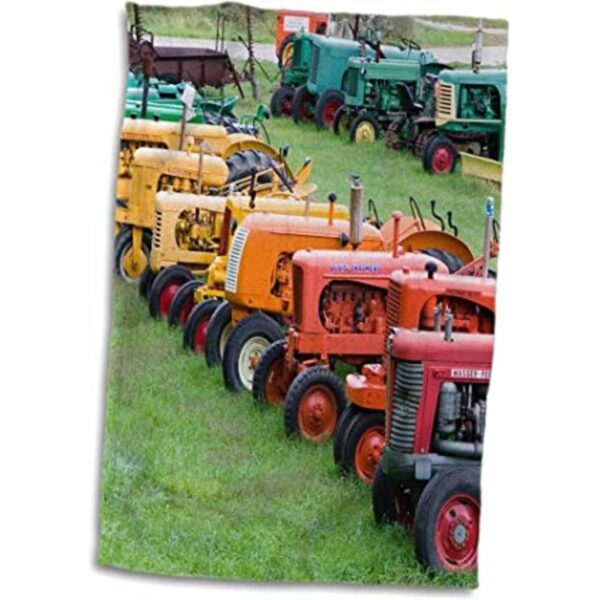 3D Rose VermontManchester Antiguo Tractor de granja Us46_1