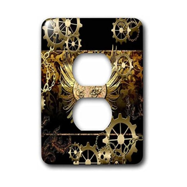 Heike khnen diseño Steampunk Corazón con relojes y_1