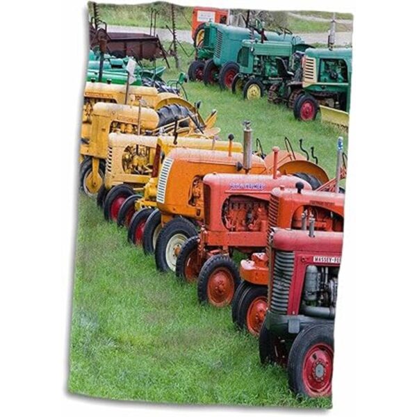 3D Rose VermontManchester Antiguo Tractor de granja Us46_2