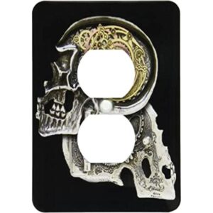 3dRose lsp1026756 Steampunk Tapa de enchufe gótico de_1