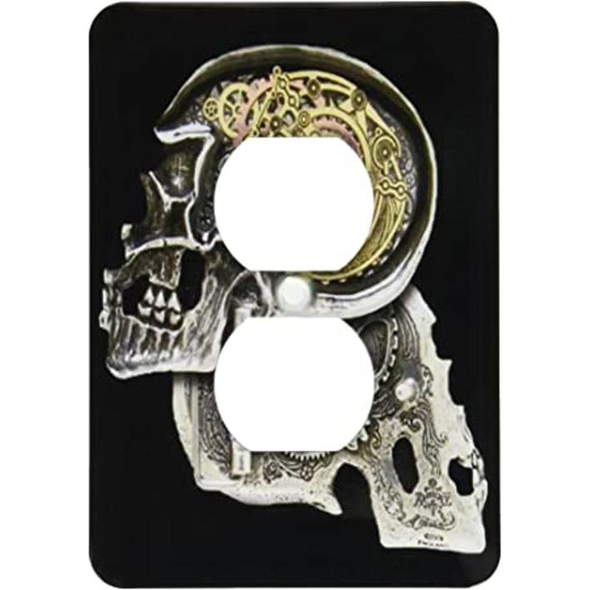 3dRose lsp1026756 Steampunk Tapa de enchufe gótico de
