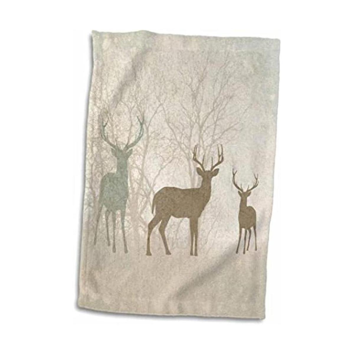 3dRose Doreen Erhardt Wildlife Juego de siluetas de