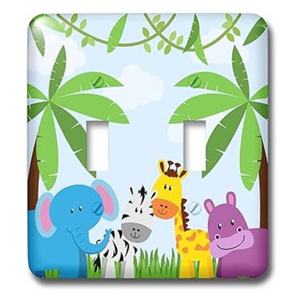 Anne Marie baugh Selva Cute animales de la jungla_2