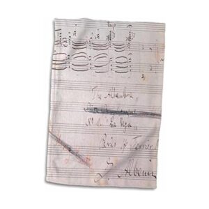 3D Rose Isaac AlbenizSpanish ComposerMusic Manuscrito Hi13_1