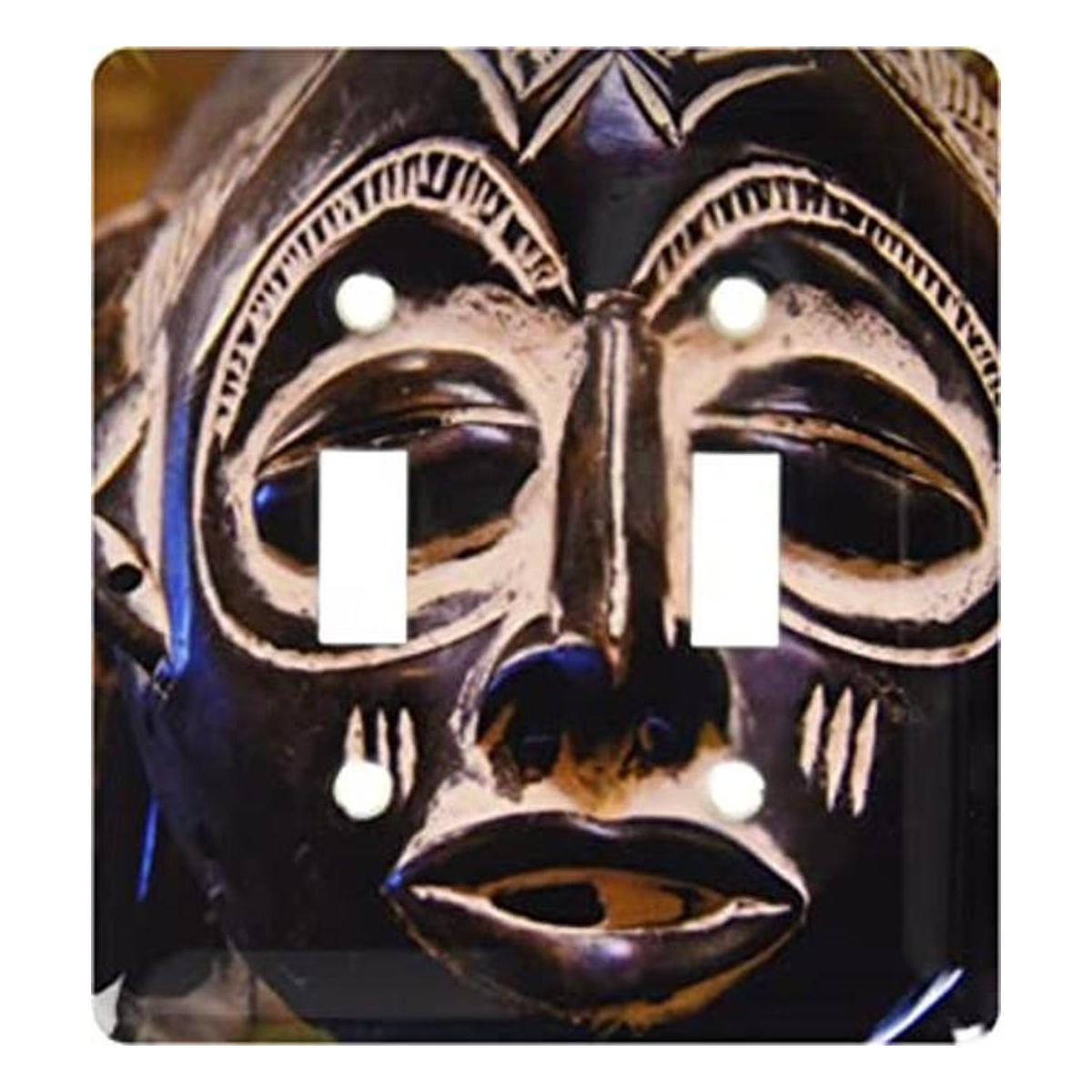 3dRose lsp695362 South Africa Durban Zulu Tribe Mask