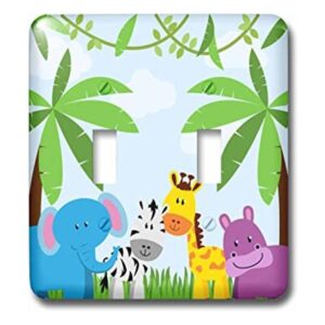 Anne Marie baugh Selva Cute animales de la jungla_1