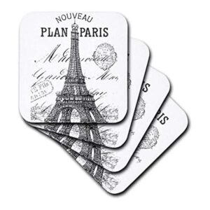 PS clásico Nouveau París clásico Torre Eiffel Posavasos_1