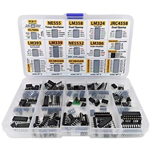 Surtido de chips CI XL 150 piezas amplificador_1