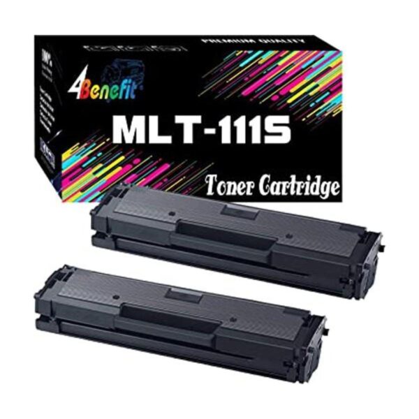 Paquete de 2 cartuchos de tóner negro compatible MLTD111S