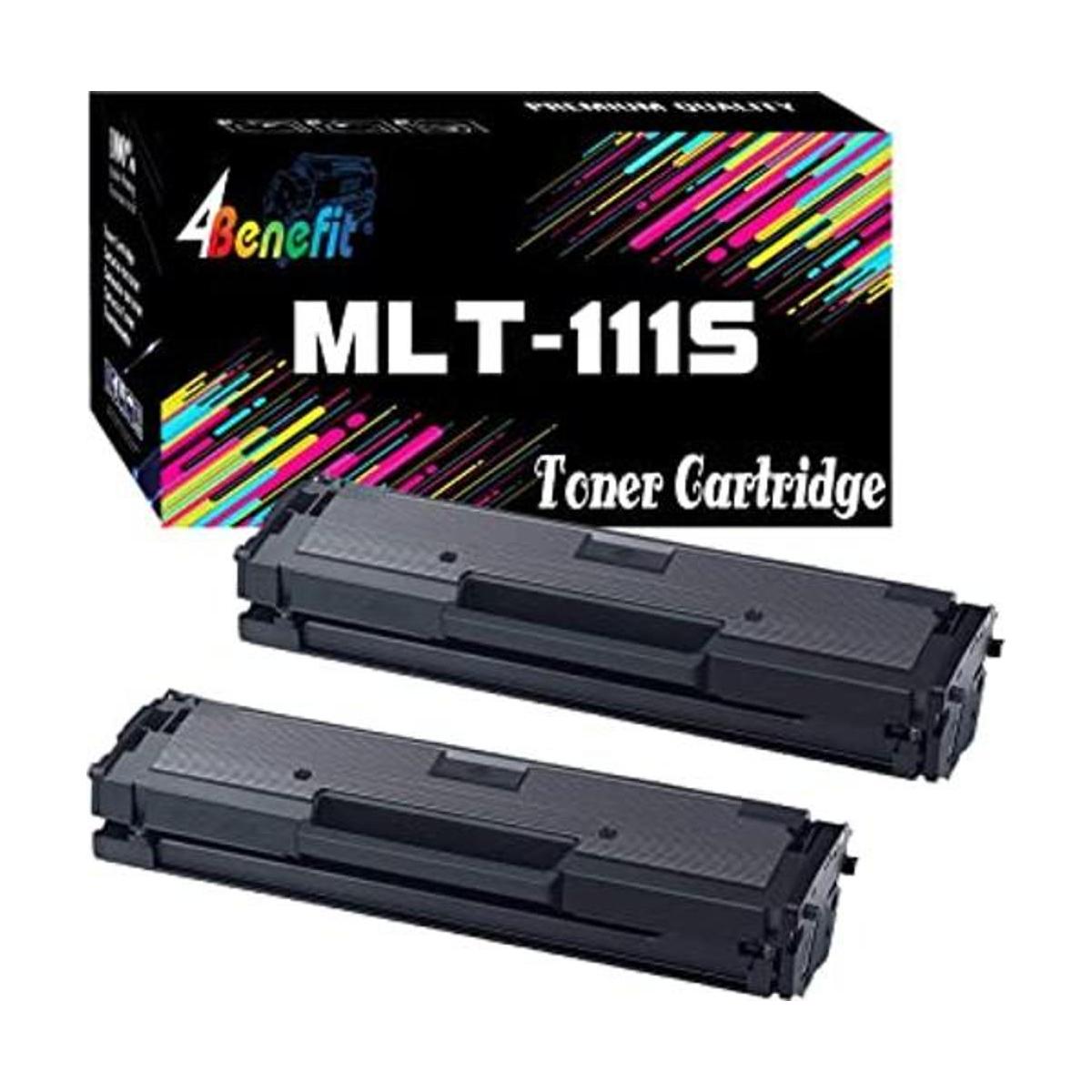 Paquete de 2 cartuchos de tóner negro compatible MLTD111S