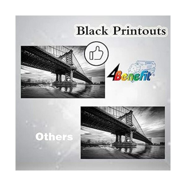 4Benefit Paquete de 1 cartucho de tóner compatible con_4