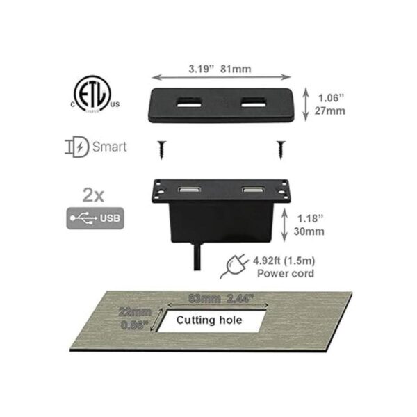 Enchufe de concentrador USB alimentado con enchufe_2