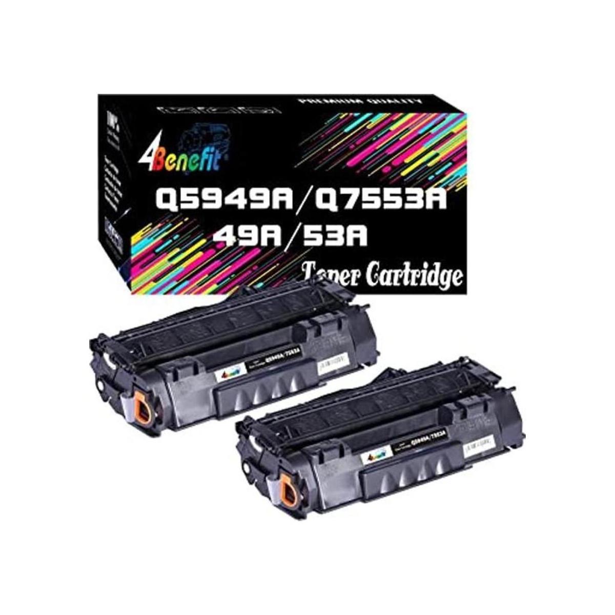 Cartucho de tóner compatible 49A 53A Q7553A Q5949A