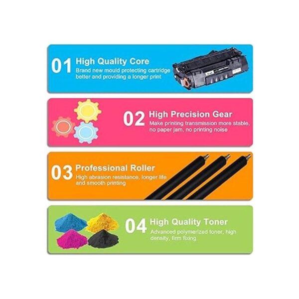 Cartucho de tóner compatible 49A 53A Q7553A Q5949A_4