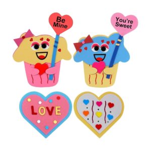 4Es Novelty Manualidades de San Valentín para niños 12
