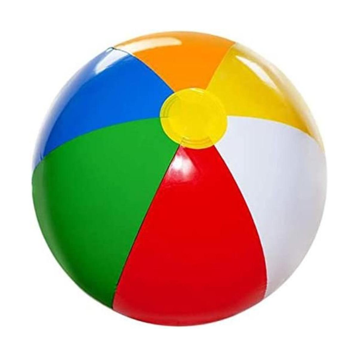 4Es Novelty Paquete de 24 bolas de playa a granel bola