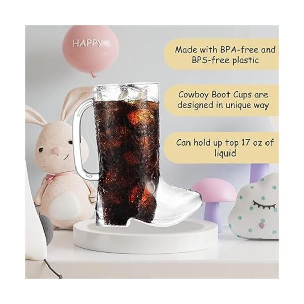 4Es Novelty Taza para botas de vaquero 10 unidades de_2