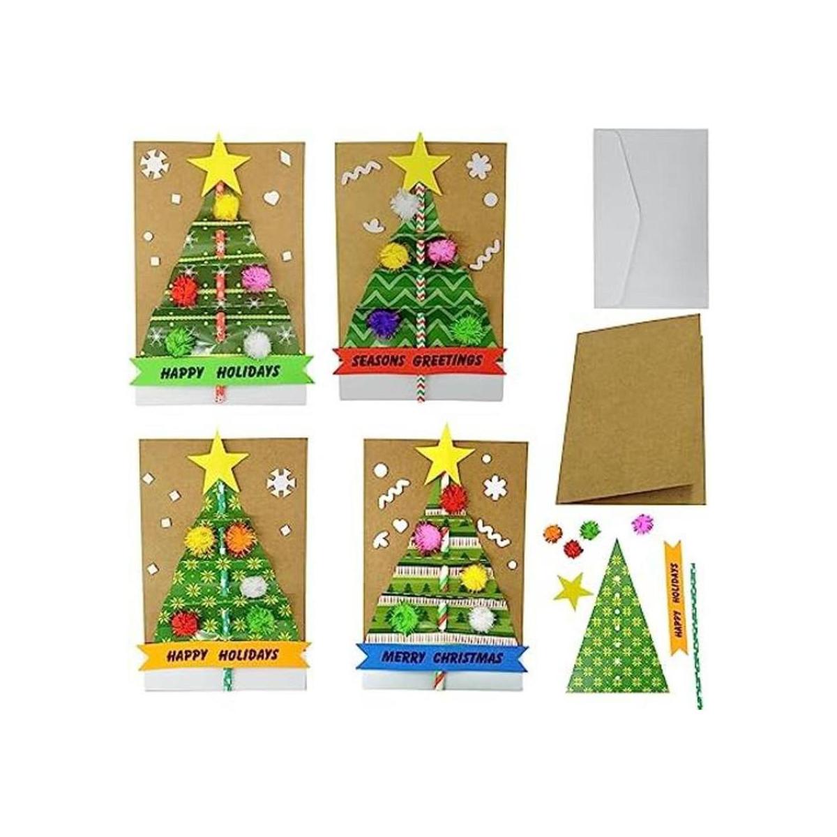4Es Novelty Kit de manualidades para hacer tarjetas de