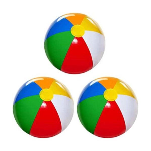 4Es Novelty Bolas de playa inflables de 20 pulgadas para_1