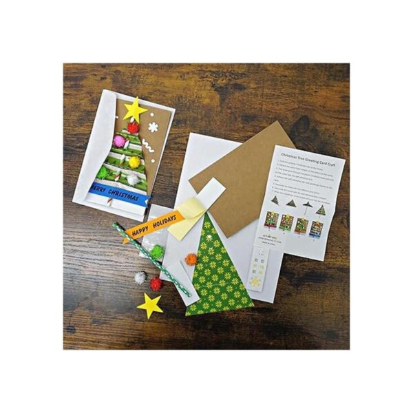 4Es Novelty Kit de manualidades para hacer tarjetas de