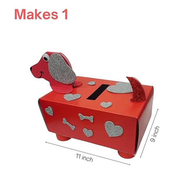 4Es Novelty Kit de manualidades de buzón de San Valentín