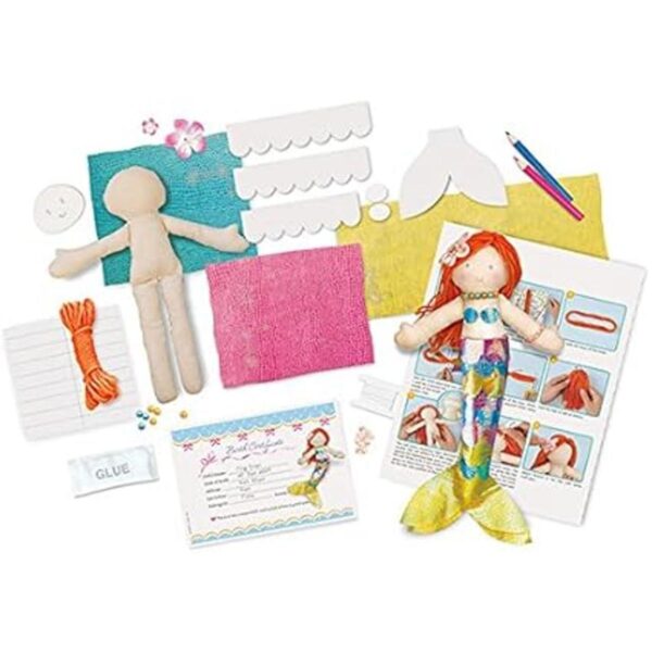 Kit 4M para hacer una muñeca de bailarina Sirena_4