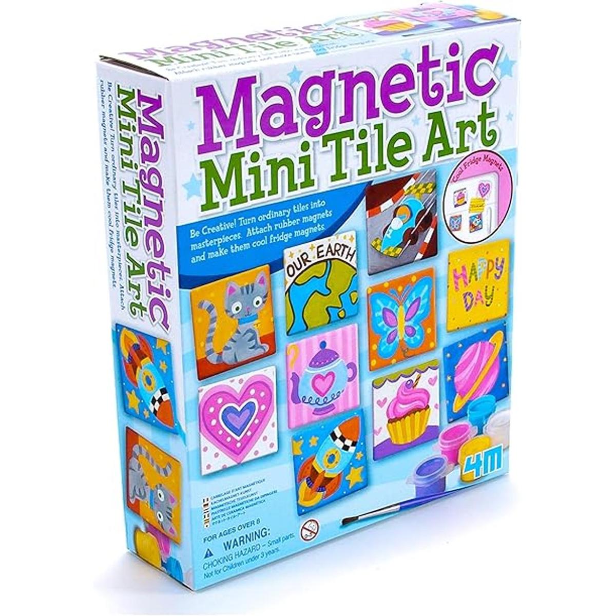 Arte con mini azulejos magnéticos