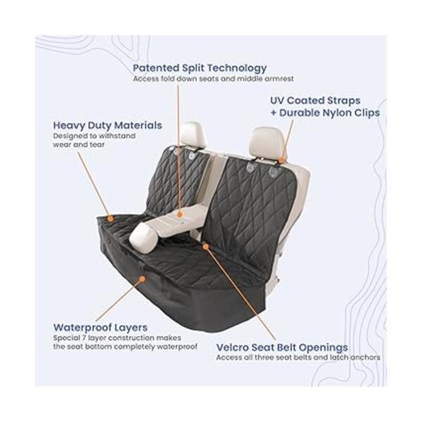 4Knines Funda de asiento para perro sin hamaca 6040_2