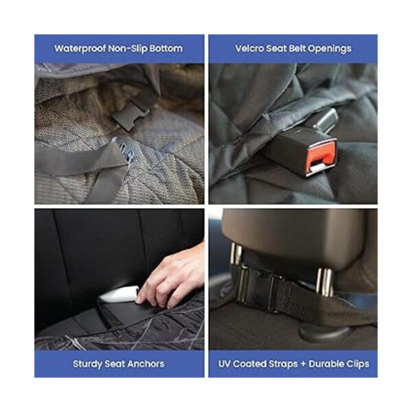 4Knines Funda de asiento para perro sin hamaca 6040_5