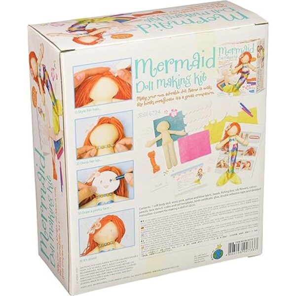 Kit 4M para hacer una muñeca de bailarina Sirena_6