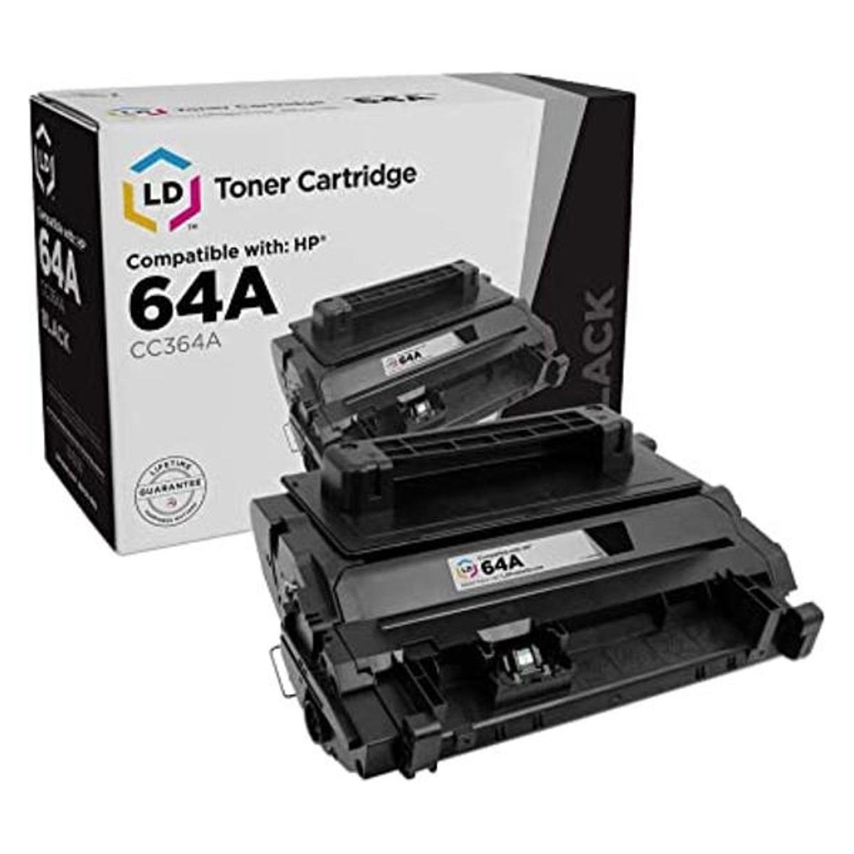 LD Products Cartucho de tóner compatible con HP 64A
