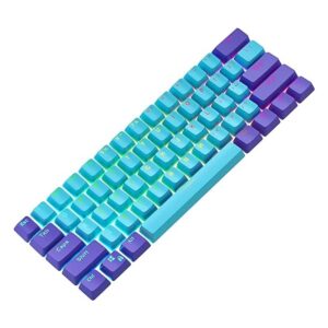 Ussixchare Keycaps Juego de teclas PBT con