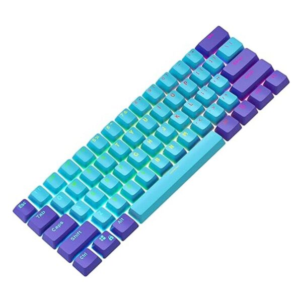 Ussixchare Keycaps Juego de teclas PBT con