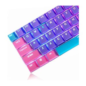 Ussixchare Teclas retroiluminadas 60 87104 PBT teclas