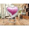 Urna de recuerdo de corazón rosa mini urna de ceniza_4